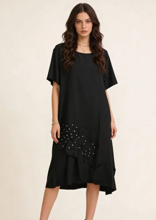 COTTON FLOWER DRESS - 12-18