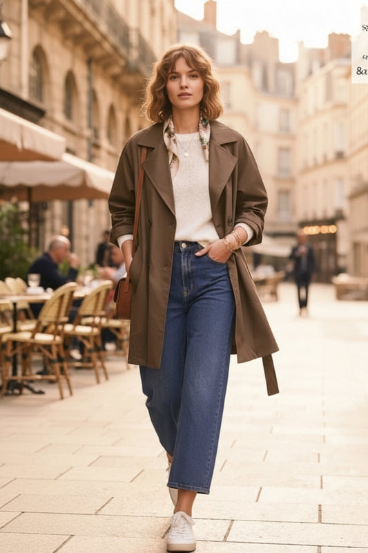 CLASSIC TRENCH - 10-16 - CHOCOLATE