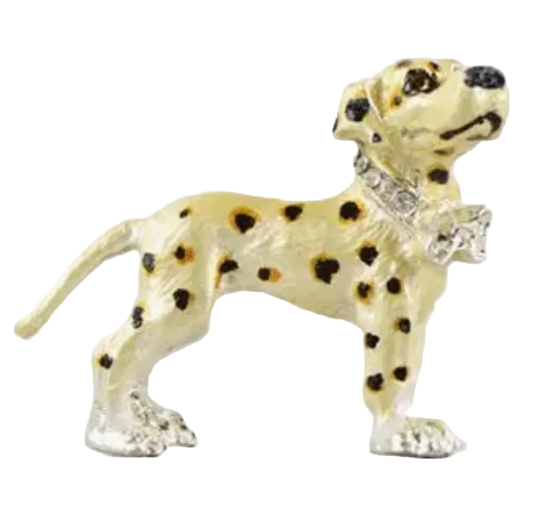 GIFT BOXED DALMATIAN BROOCH