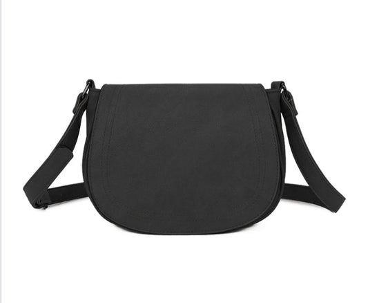 FLAP SADDLEBAG - BLACK