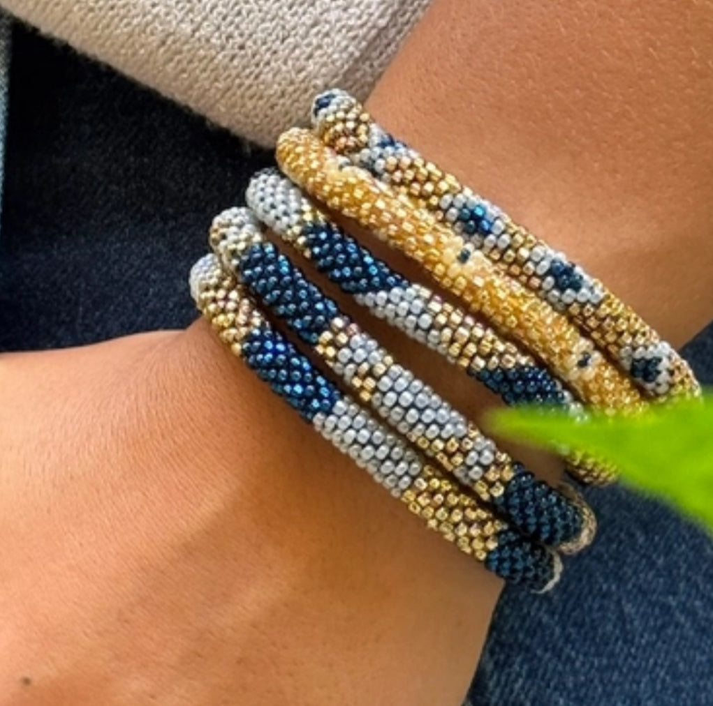 KIZO NEPALESE BEAD BRACELET