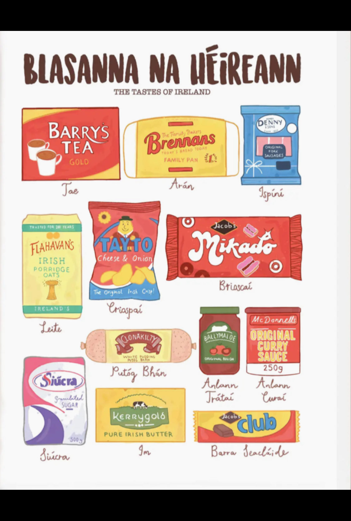 BLASANNA NA HÉIREANN - A5 PRINT