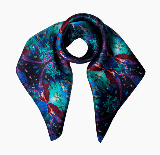 JENNIFER ROTHWELL LITTLE SEAMAID SILK SCARF