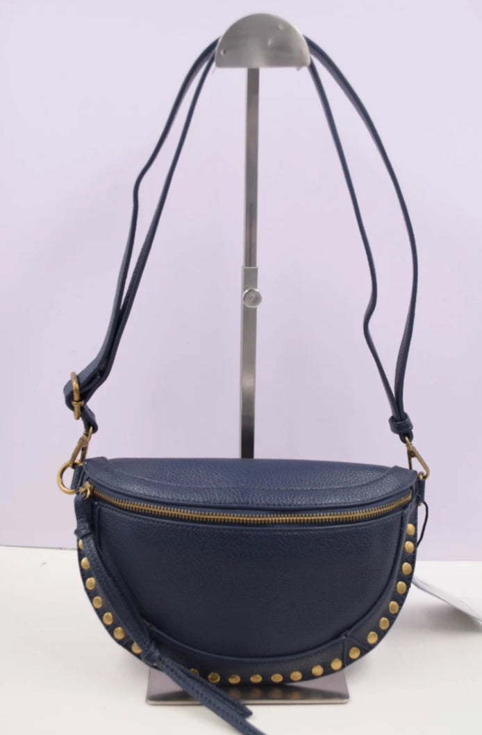STUD SLING BAG - NAVY