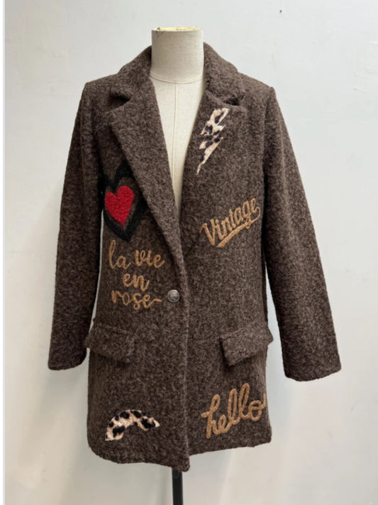 STATEMENT BLAZER - 8-14