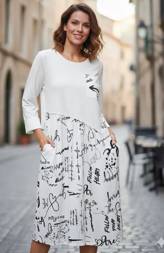 MONOCHROME DRESS - 10-16