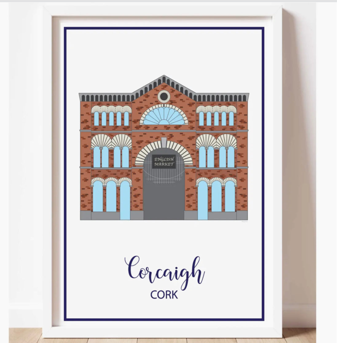 CORCAIGH ENGLISH MARKET A3 PRINT