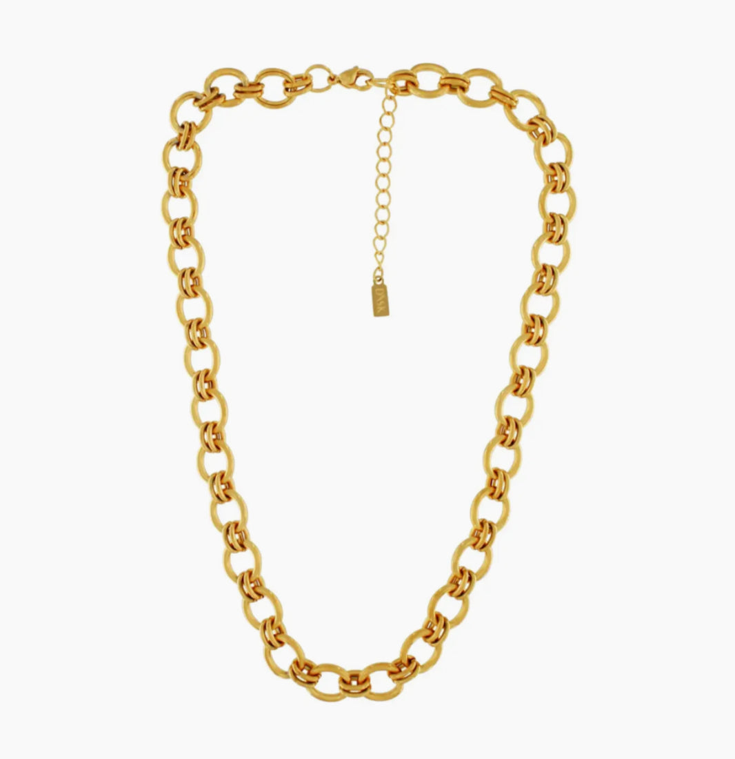 DNSK CHAIN LINK NECKLACE