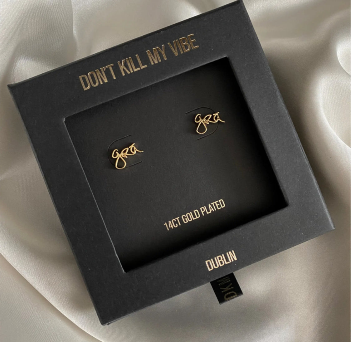 DKMV - GRA BEAG STUDS - GOLD PLATED