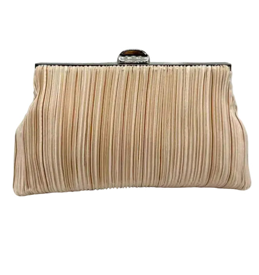 PLEAT OCCASION BAG - GOLD