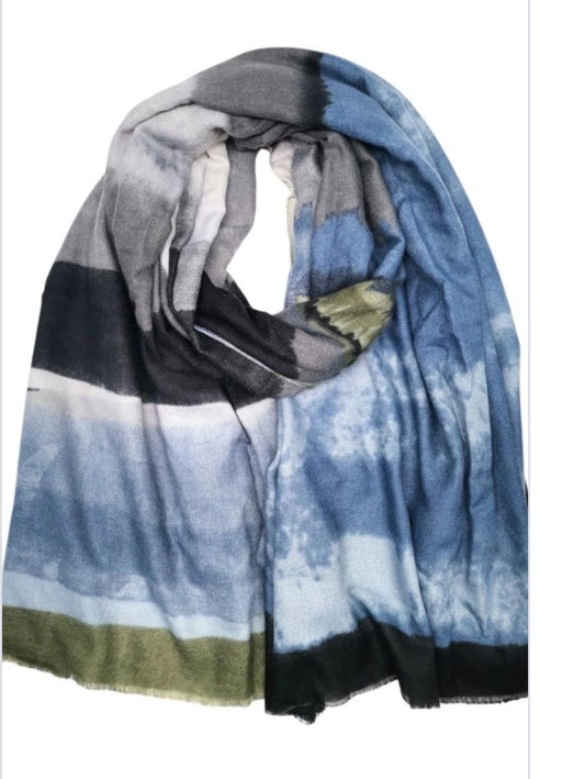 ABSTRACT PRINT SCARF