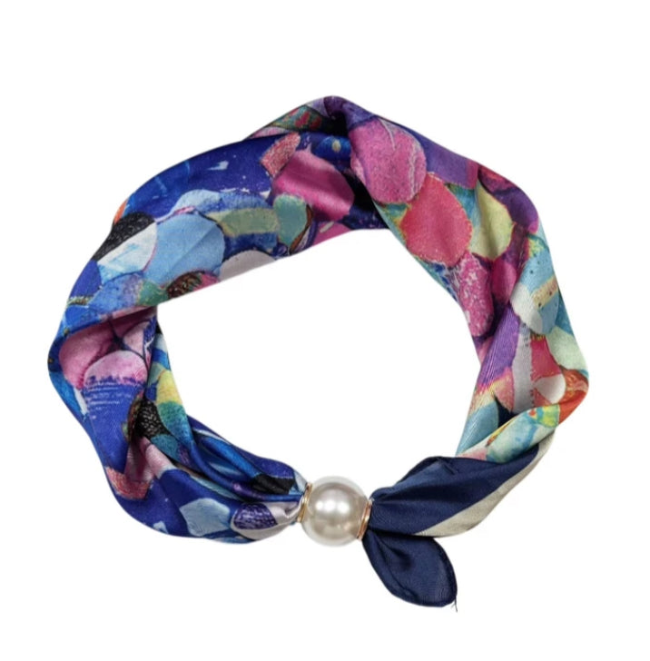 PEARL MAGNET NECK SCARF