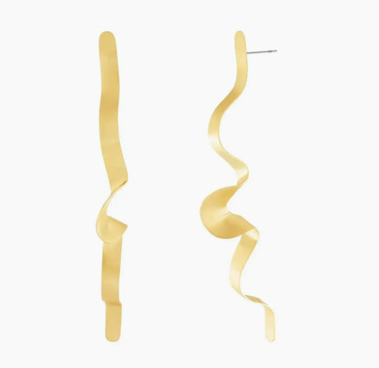 DNSK SWIRL EARRINGS