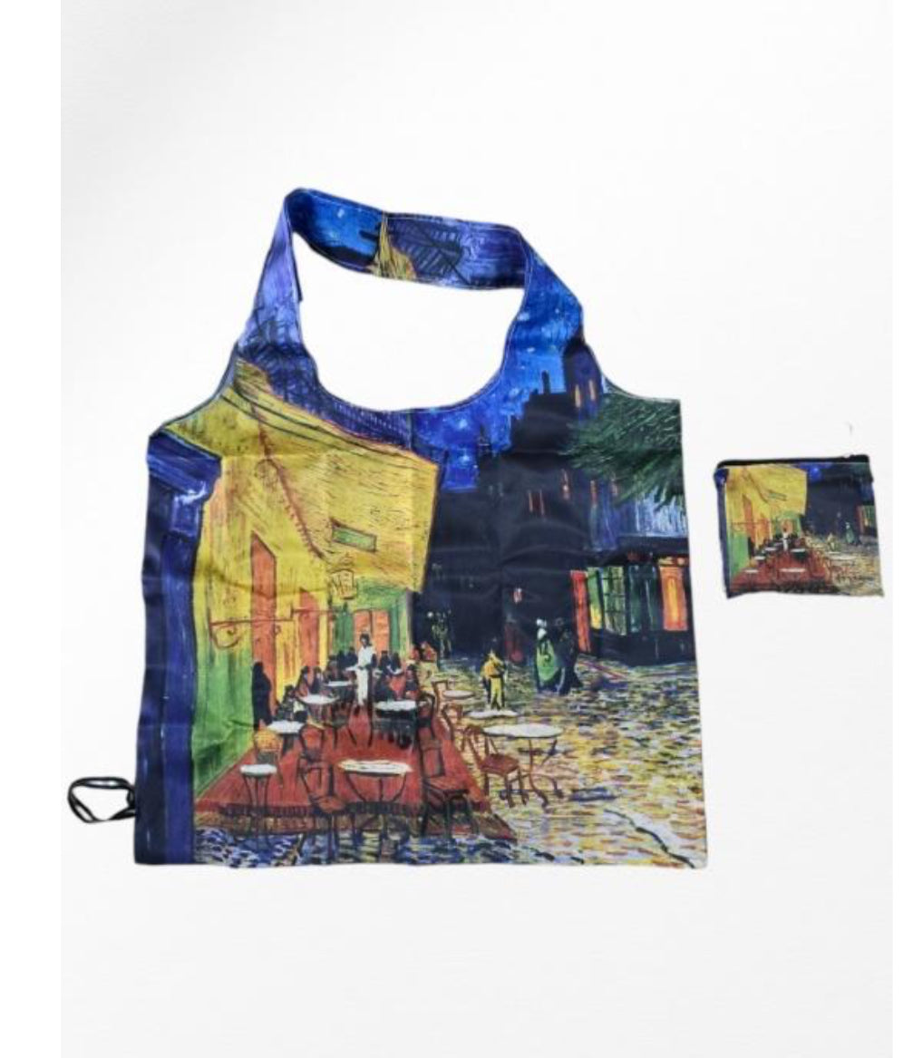 NYLON FOLDABLE SHOPPING BAG WITH POUCH