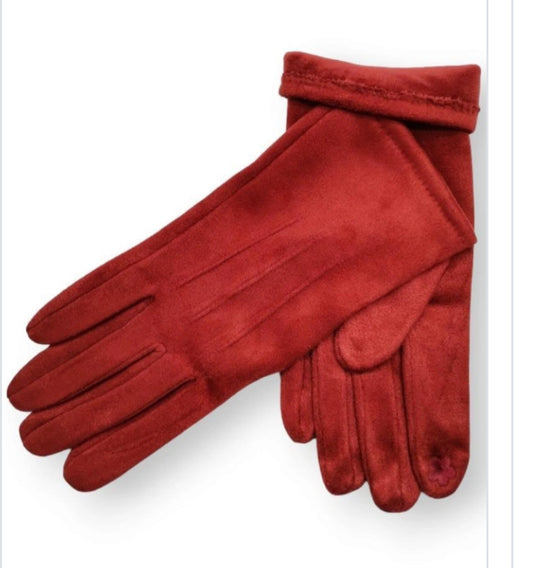 VELOUR GLOVES