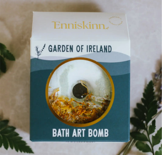 IRISH HANDMADE BATH ART BOMB - LAVENDER ROSEMARY & SAGE