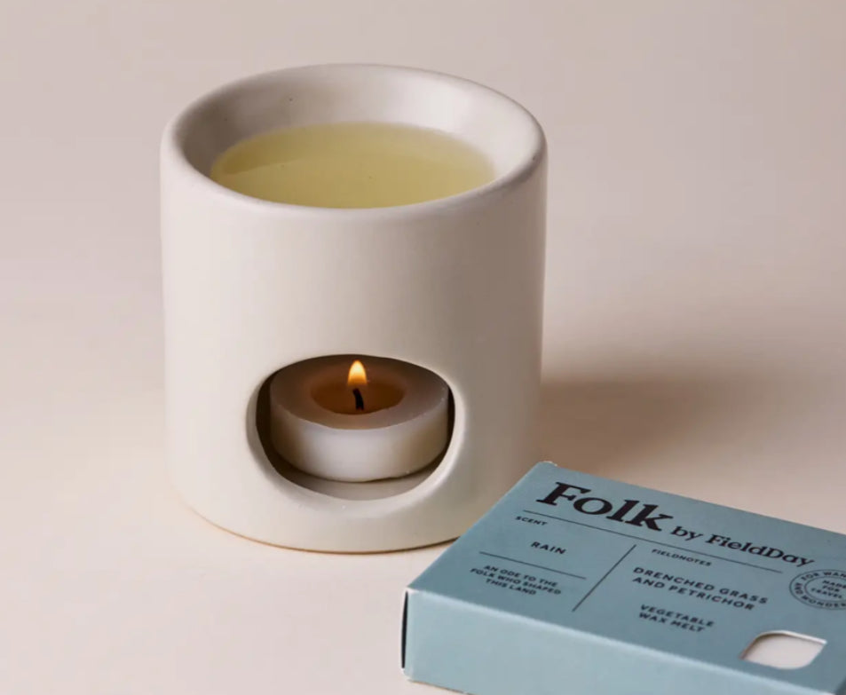 FOLK VEGETABLE WAX MELTS - DRENCHED GRASS & PETRICHOR