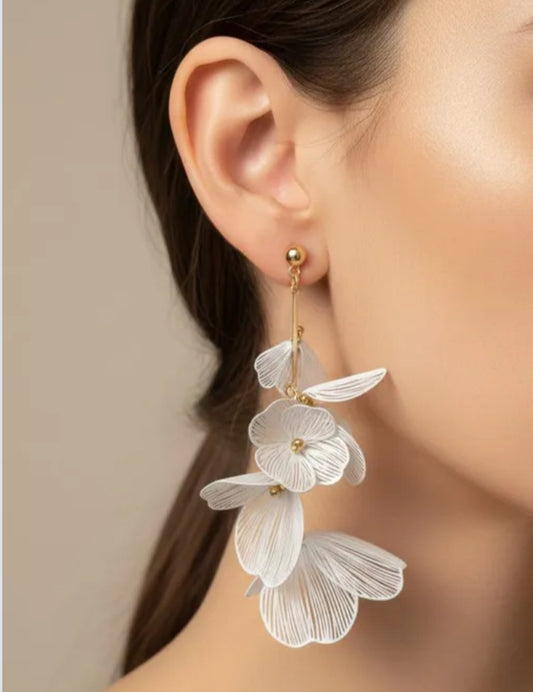 STATEMENT PETAL EARRINGS