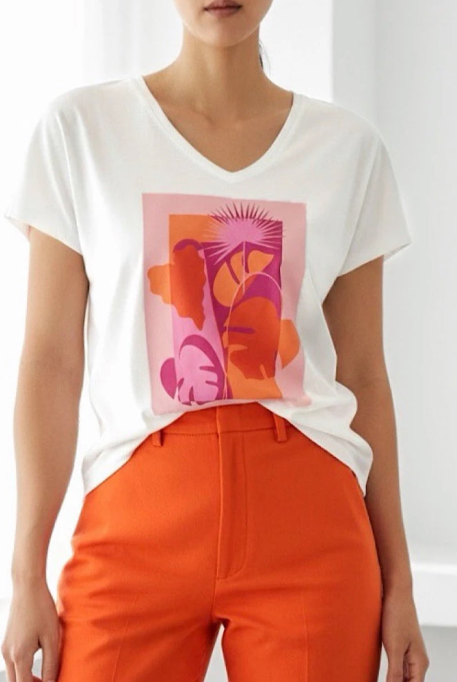 COTTON GRAPHIC TEE - 10-16