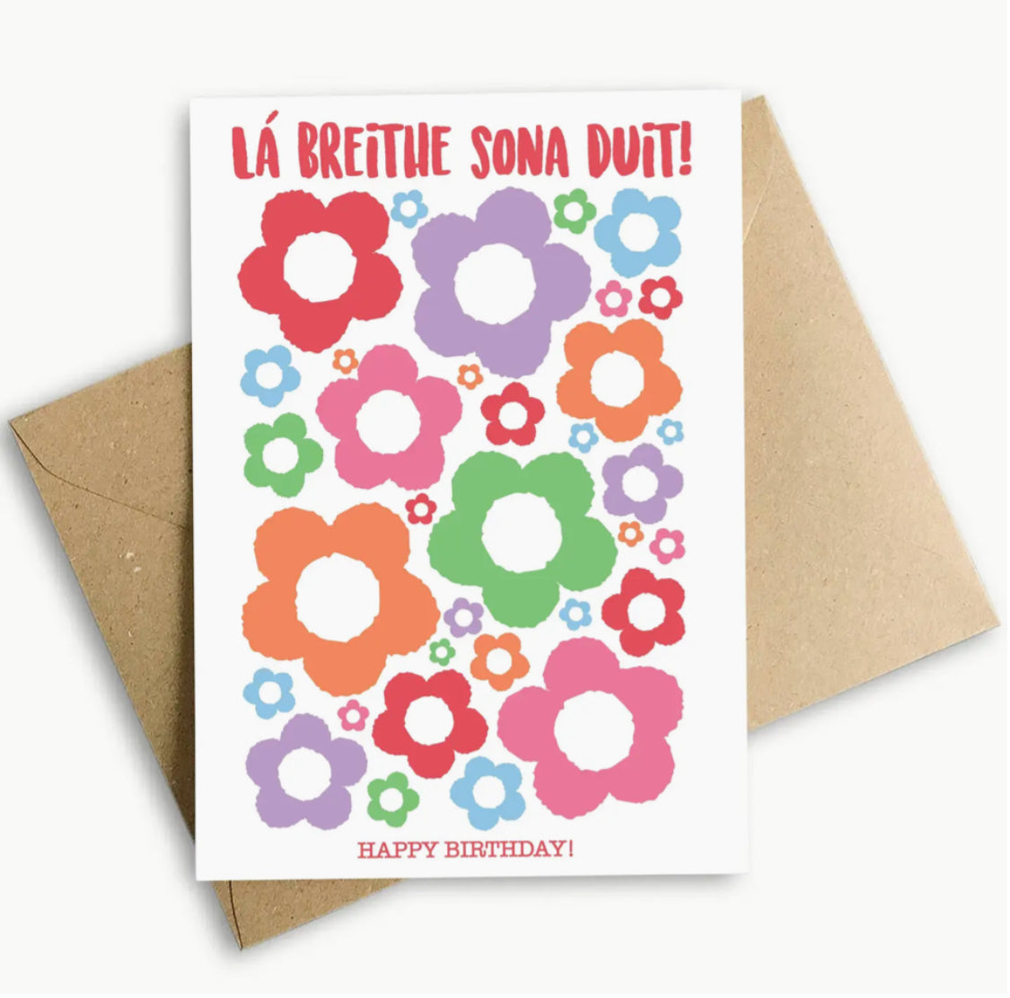 IRISH MADE & DESIGNED GREETING CARD - BIRTHDAY