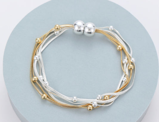 MULTISTRAND MAGNETIC BRACELET