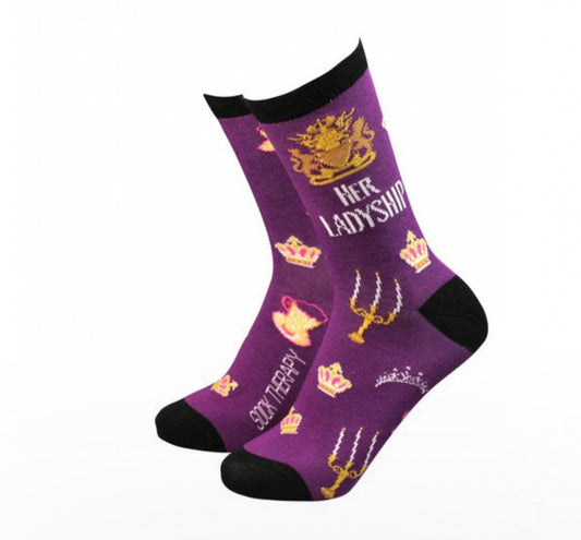 LADIES BAMBOO SOCKS - HER LADYSHIP