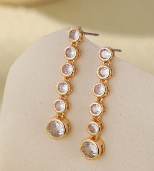 CRYSTAL DROP EARRINGS