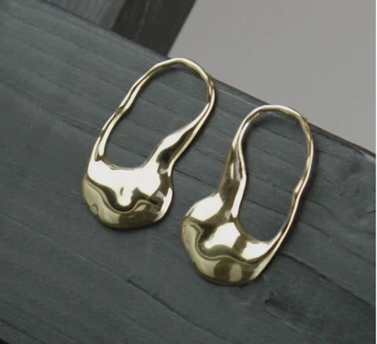 DNSK STATEMENT EARRINGS