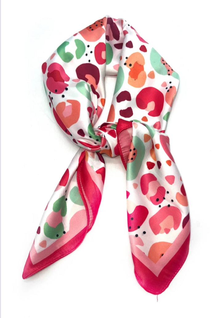 SATIN NECK SCARF