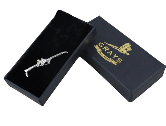 GIFT BOXED HORSE HEAD PIN BROOCH