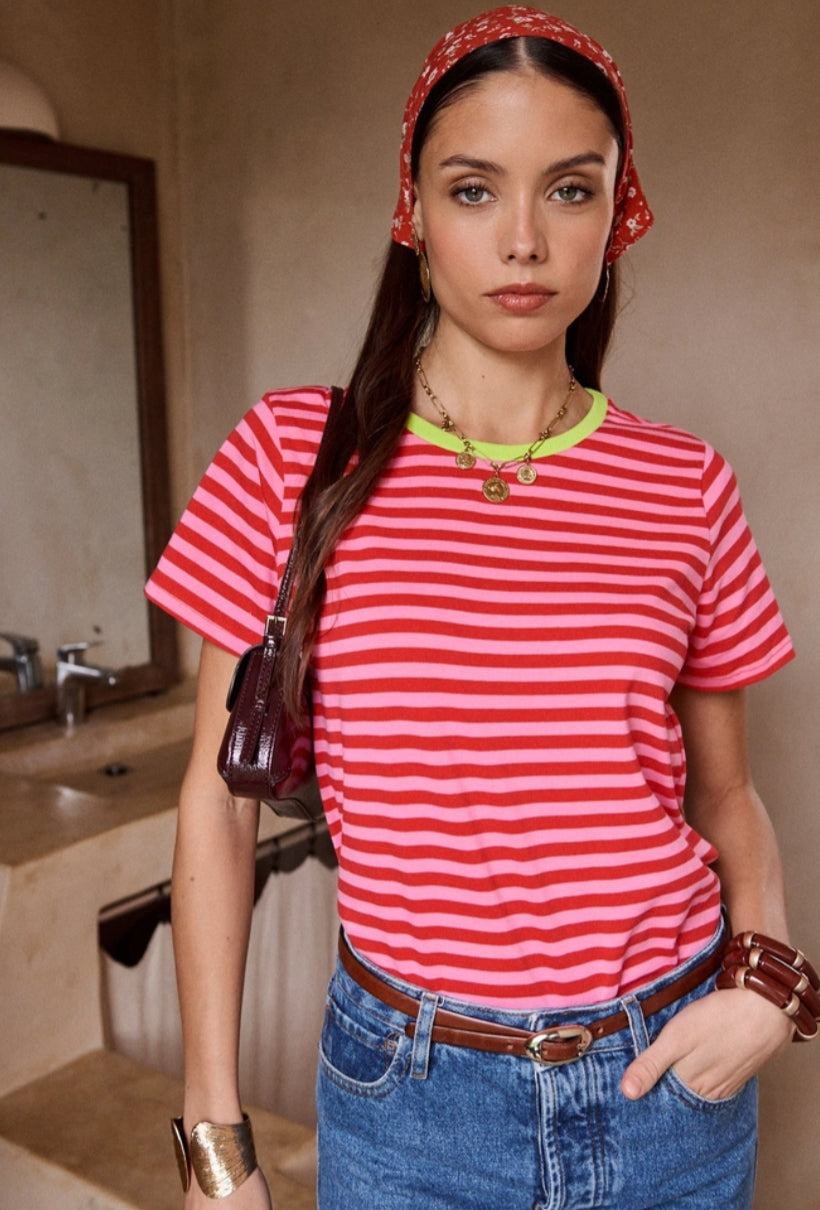 STRIPE TEE - 10-12