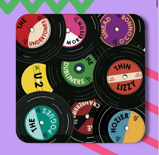 IRISH MUSIC VINYLS COASTER