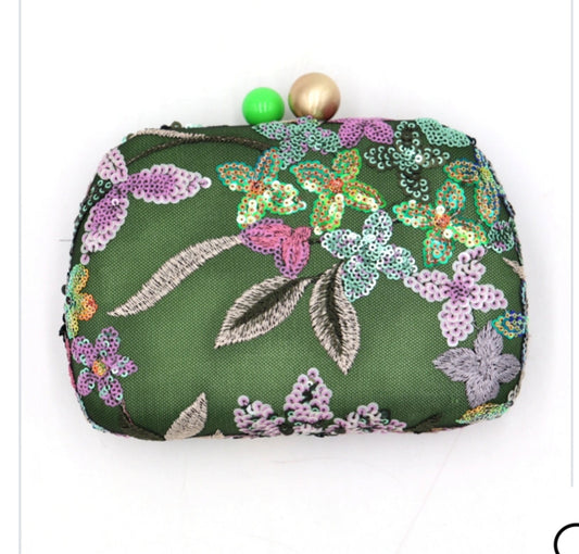 VINTAGE SEQUIN OCCASION BAG