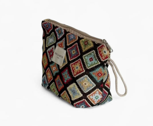 FABRIC TOILETRY POUCH