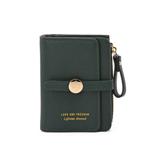 CARD WALLET - BOTTLE GREEN