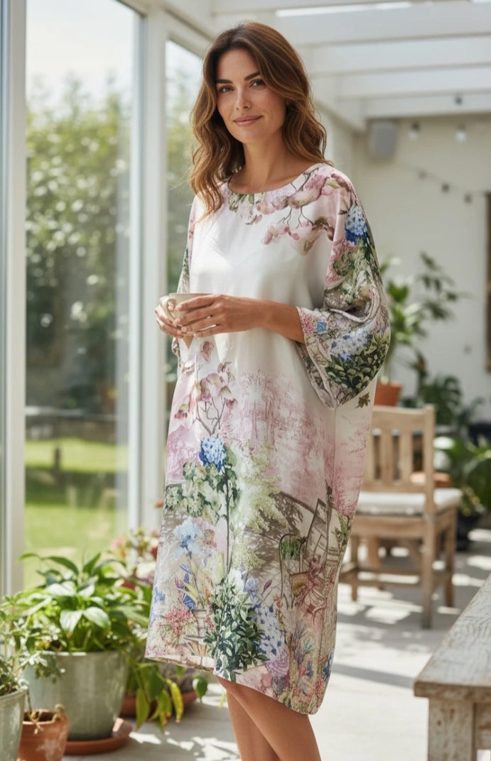 FLORAL PRINT DRESS - 10-16