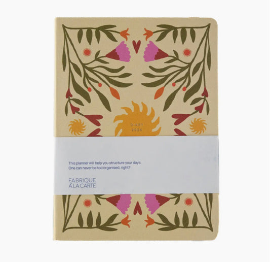 SUN BEIGE FABRIQUE 2026 DIARY