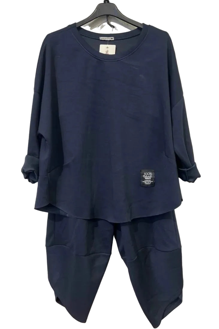 CASUAL CO-ORD - 10-16 - NAVY