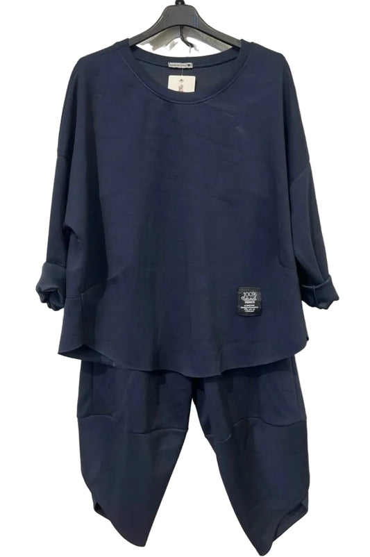 CASUAL CO-ORD - 10-16 - NAVY