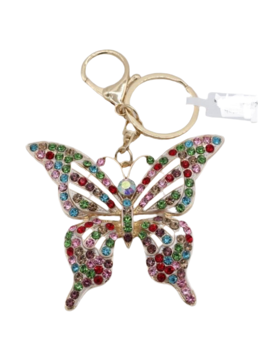 BUTTERFLY KEYRING