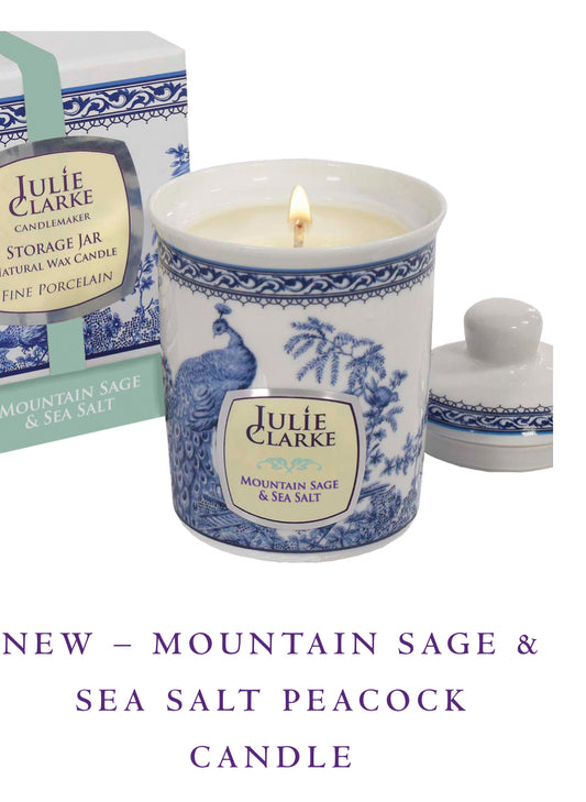 MOUNTAIN SAGE & SEASALT LIDDED CANDLE