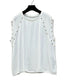 STUD TEE - 10-16 - WHITE