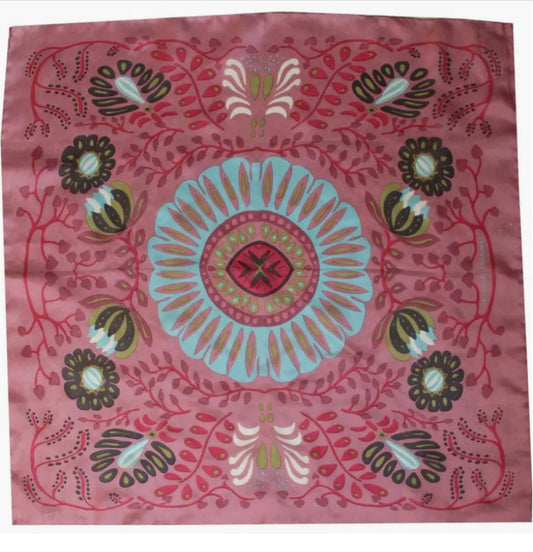SILK SQUARE SCARF