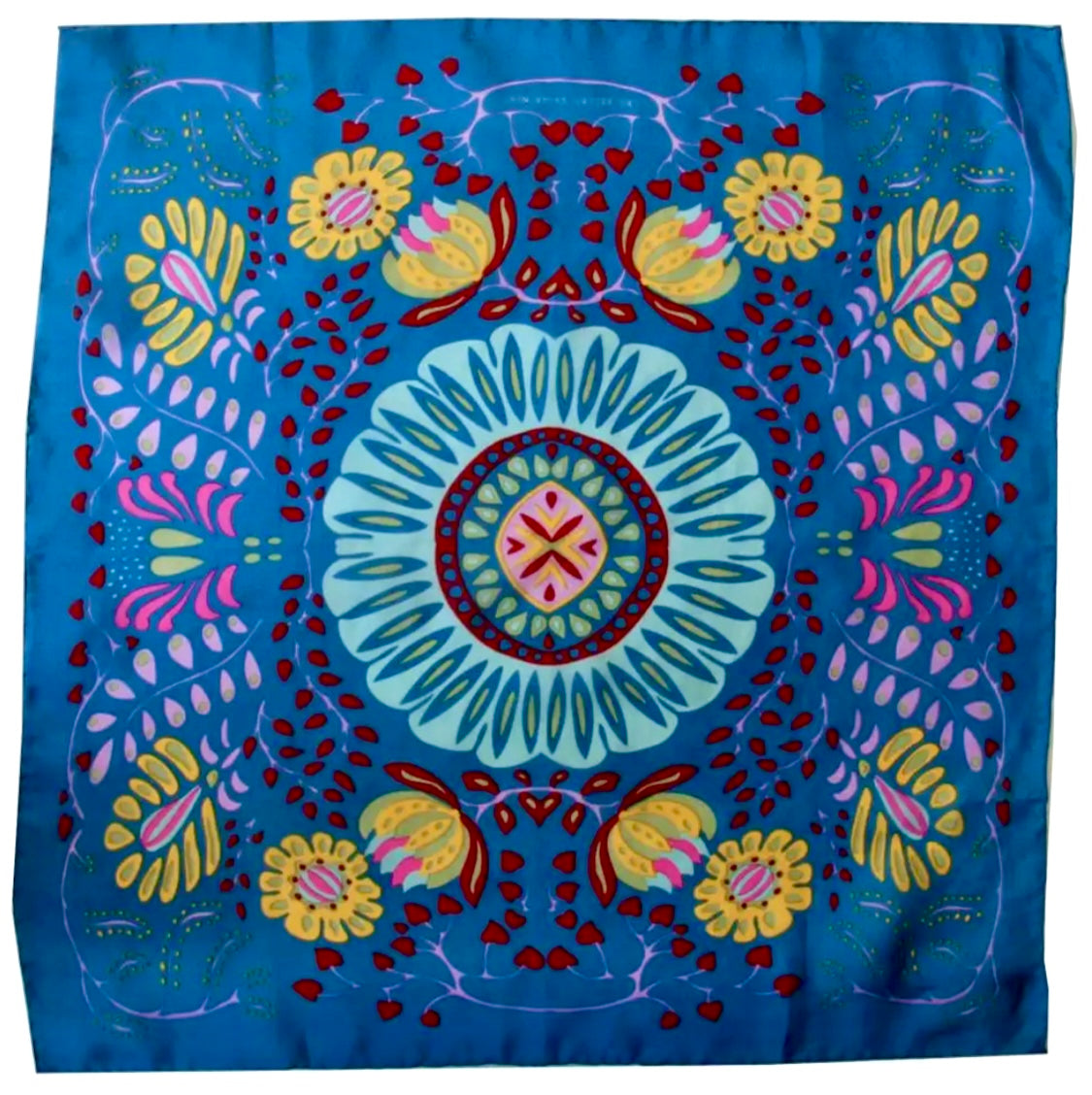 SILK SQUARE SCARF