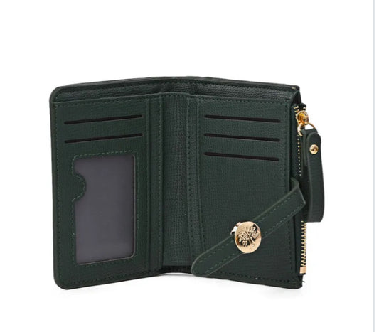 CARD WALLET - BOTTLE GREEN
