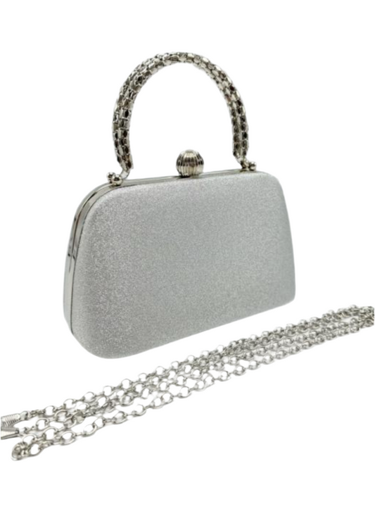 SILVER OCCASION BAG