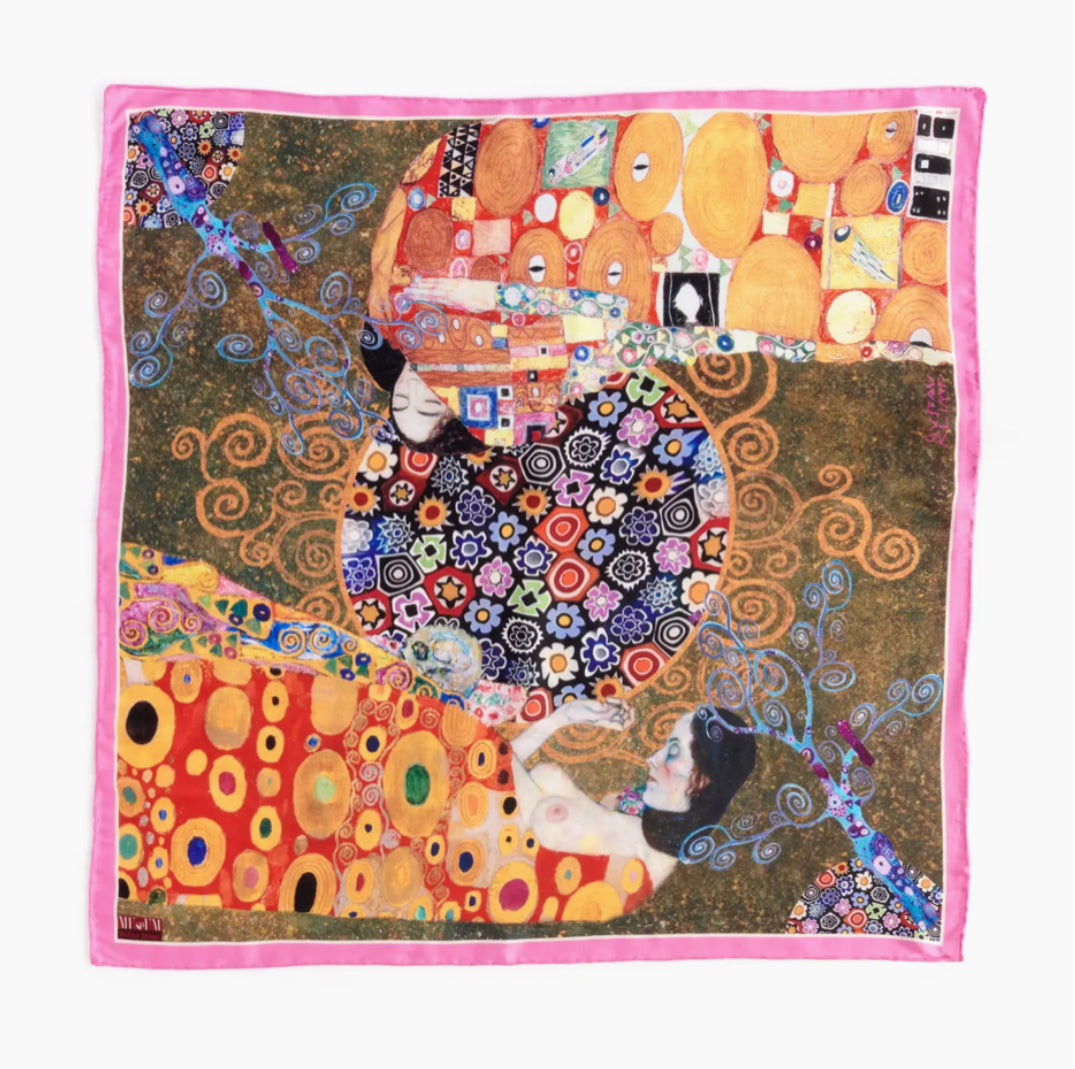 ART PRINT SQUARE SCARF
