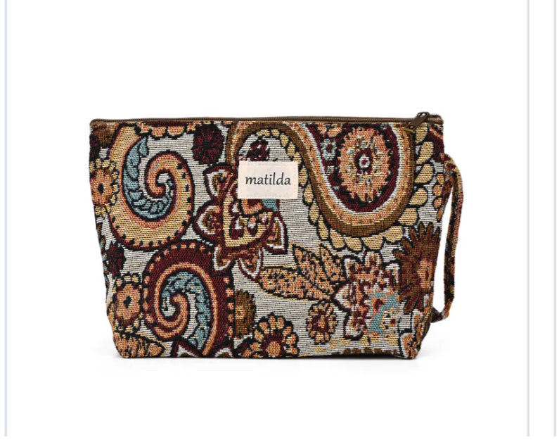TAPESTRY COSMETICS POUCH