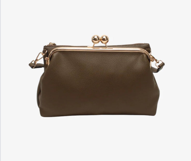 CLASP CROSSBODY - KHAKI
