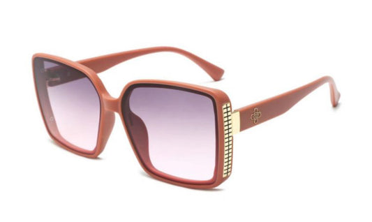 CORAL PETAL DETAIL SUNGLASSES